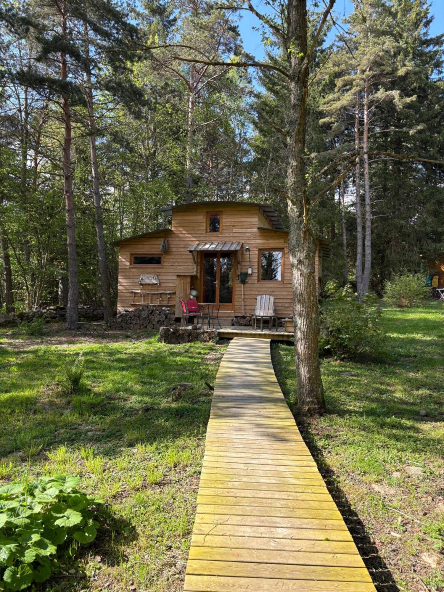 Chalet Cricri Domaine De La Mamounette Champclause Exterior photo