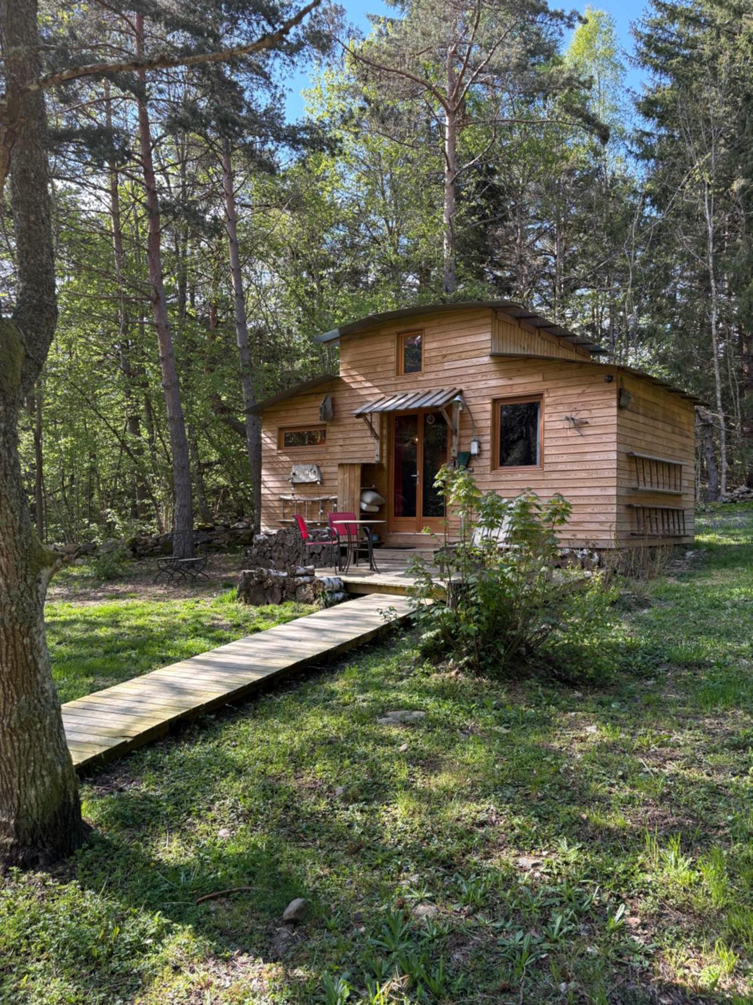 Chalet Cricri Domaine De La Mamounette Champclause Exterior photo